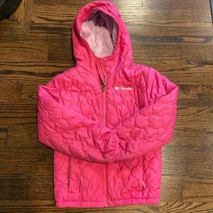 Girls Sherpa/Fur lined Columbia jacket